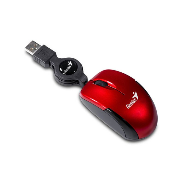 Mouse Genius Micro Traveler Ruby USB
