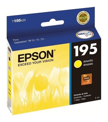 [100656] Cartucho Epson T195420Amarillo