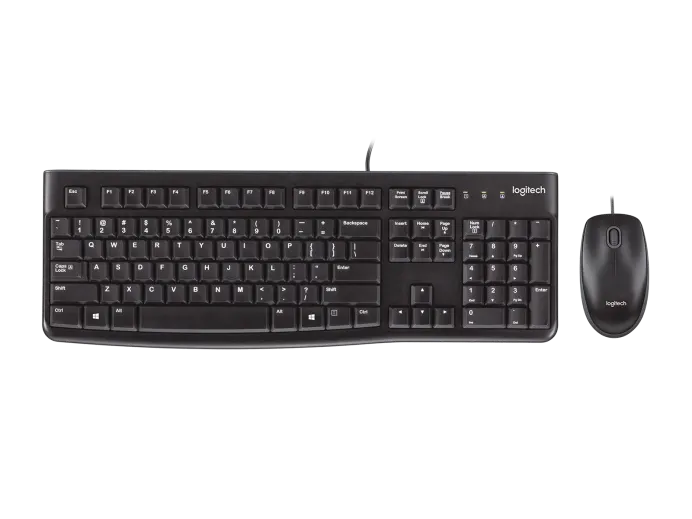 [100622] Teclado y Mouse Logitech MK120 Black 920-004428
