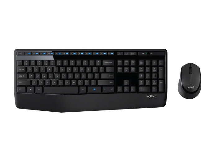 [100627] Teclado y Mouse Logitech Wir MK345 Black 920-007820