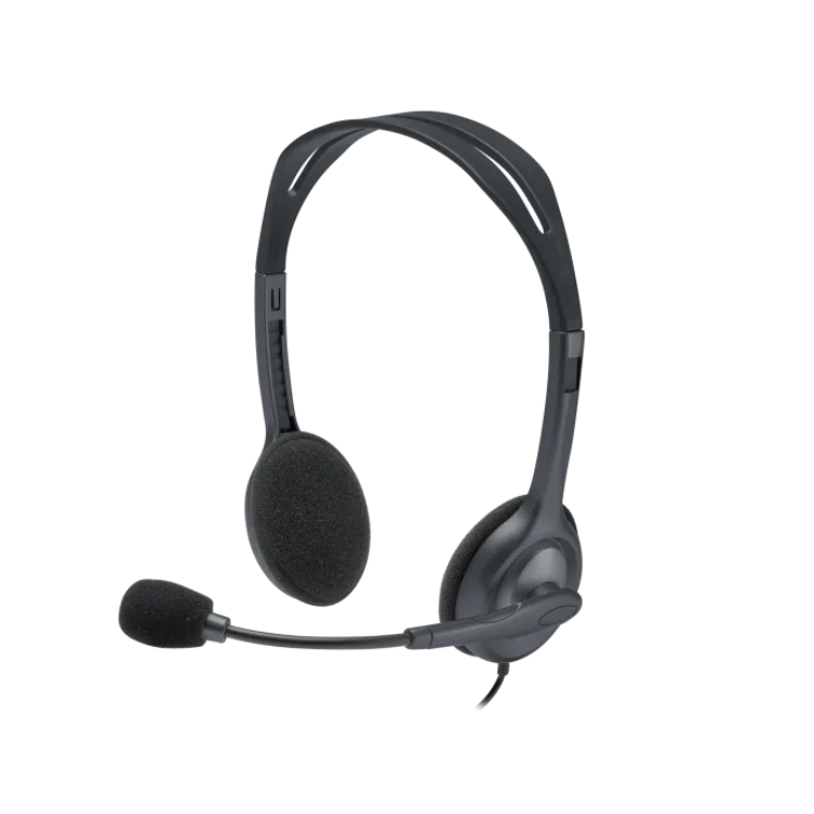 [100628] Auricular c/Microfono Logitech H111 Blk 1 Jack 981-000612